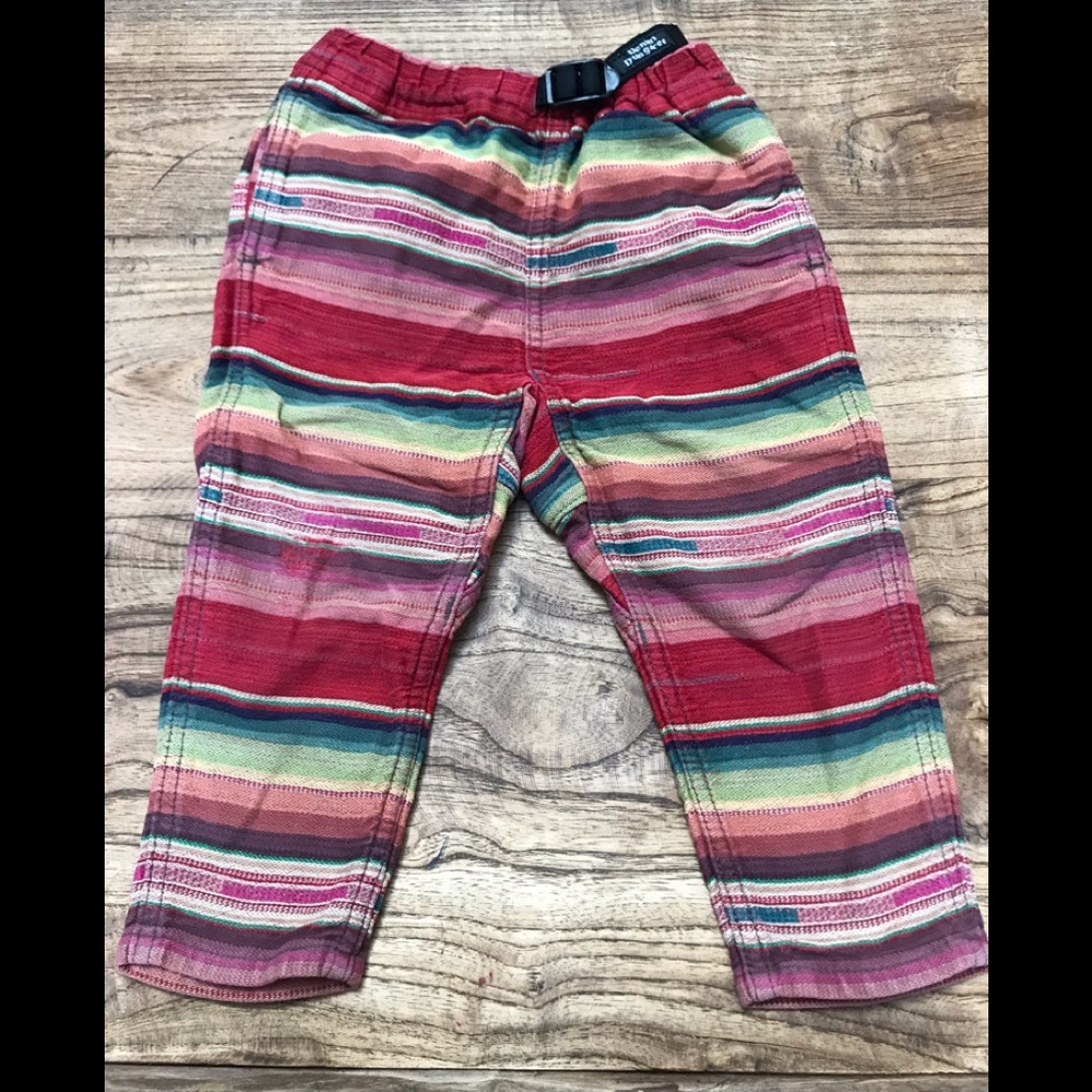 Denim & Dungaree pull on stripped pants